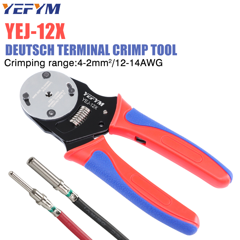 Power Tools Japan - Deutsch 압착 도구, YEJ-12X/16X/20X 폐쇄형 배럴