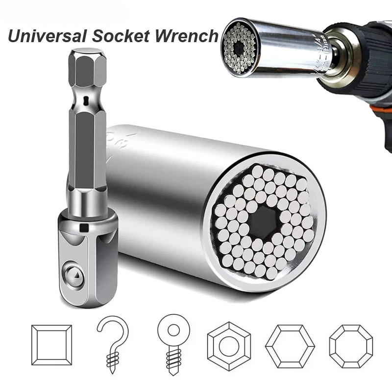 Power Tools For Sale - 유니버설 소켓 렌치 헤드 세트 슬리브