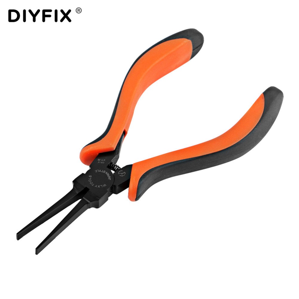 Power Tools Japan - DIYFIX 얇고 평평한 바늘 코 펜치,