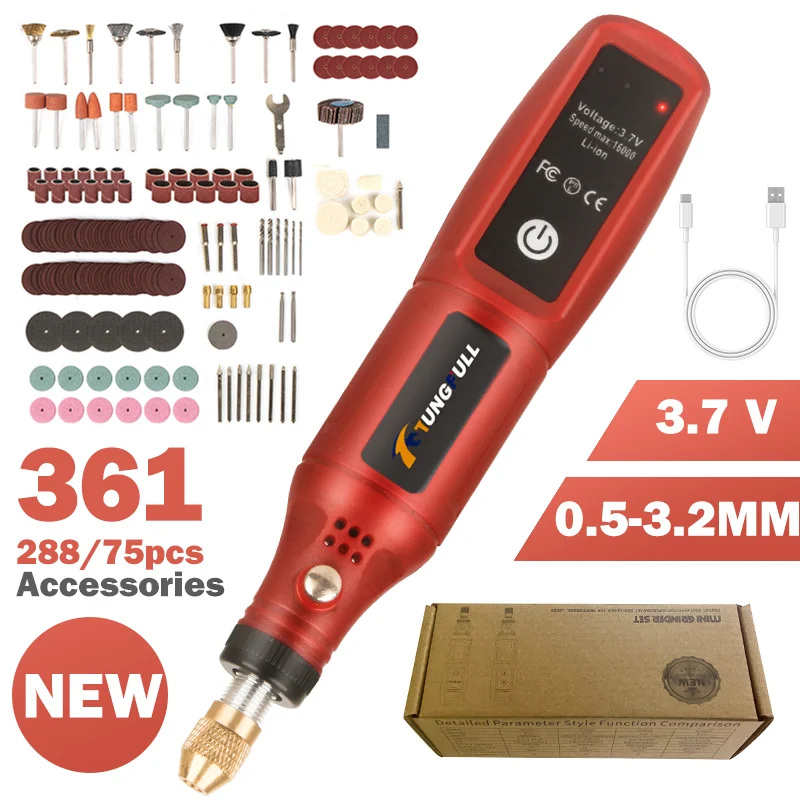 Power Tools Icon - USB 충전식 무선 조각펜 무선 전동