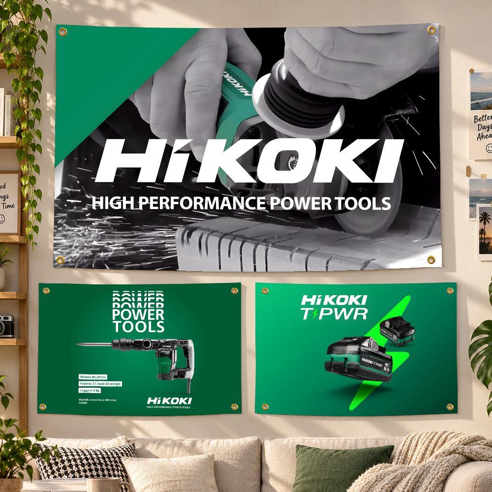 Power Tools Hikoki - 툴 하이코키 파워 플래그, 맞춤형 배너,