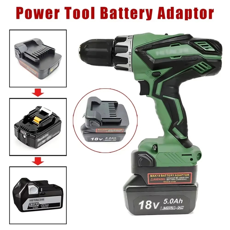 FYBL 배터리 어댑터 컨버터, 18V 리튬 배터리를  - Power Tools Hikoki 리뷰 및 가격
