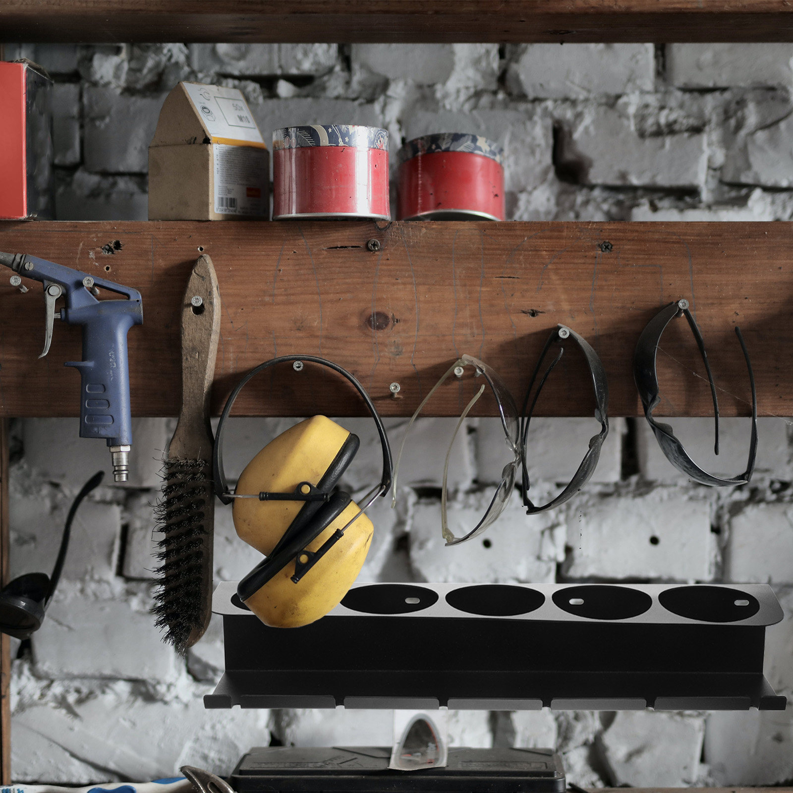 1세트 헤비듀티 금속 전동 공구 벽걸이 정리대, 차고  - Power Tools Storage 리뷰 및 가격