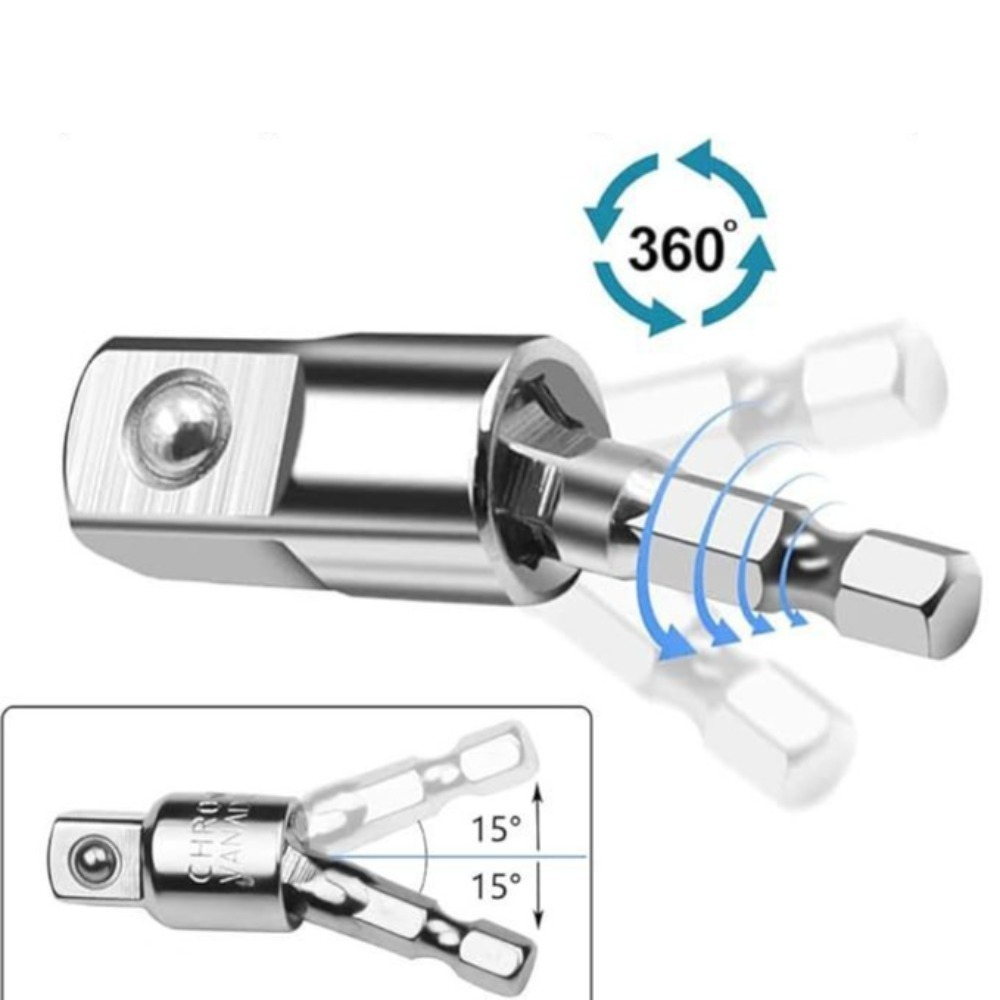 360 °   회전식 전동 드릴 소켓 어댑터 세트, 육 - Power Tools For Sale 리뷰 및 가격