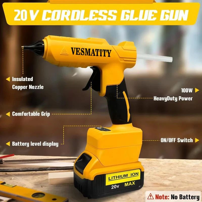 무선 전기 핸드헬드 핫 글루건 수리 DIY 도구 핫멜트 - Power Tools Battery Repair 리뷰 및 가격