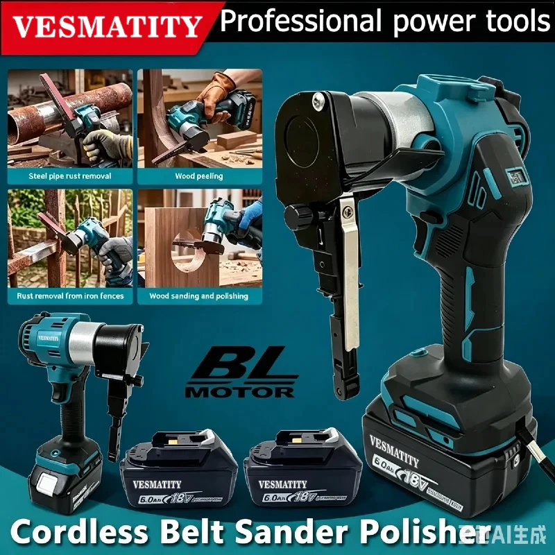 휴대용 벨트 샌더, 다기능 금속 및 목재 연마/녹 제거 - Belt Sander Portable 리뷰 및 가격
