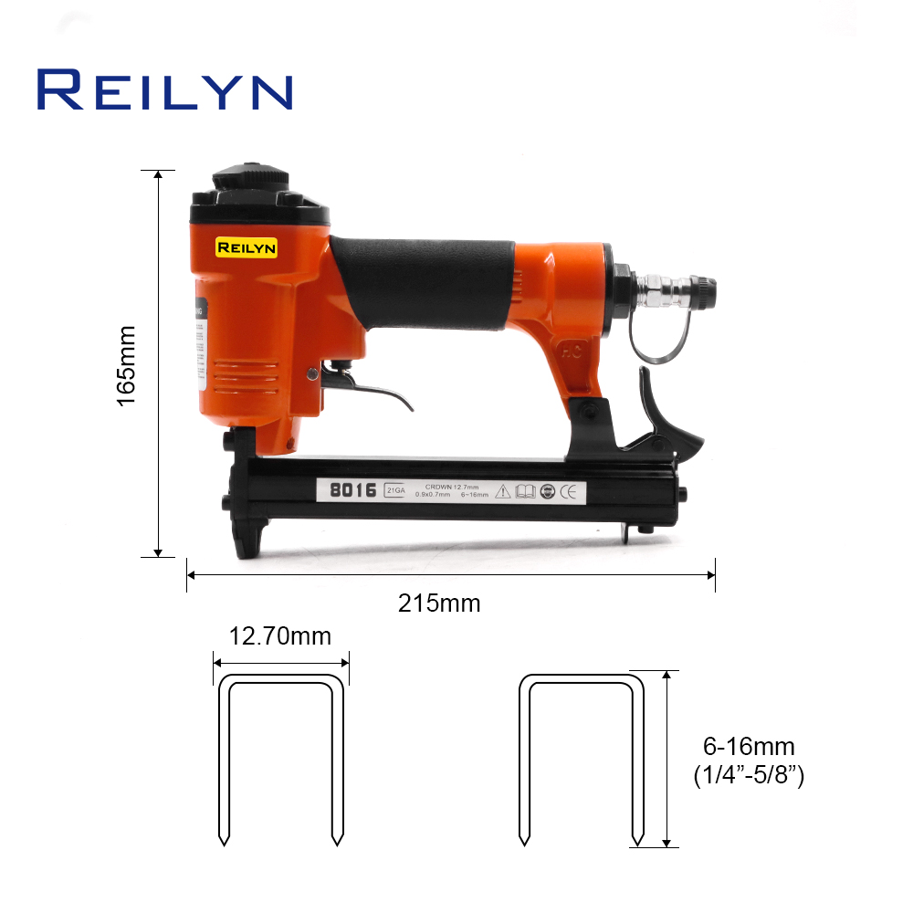 Reilyn 8016 미니 공압 네일러 가구용 파인 건 - Power Tools Pneumatic 리뷰 및 가격