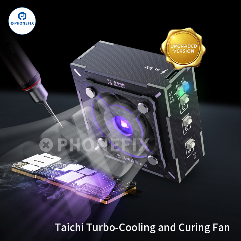 Qianli MEGA-IDEA 터보 냉각 UV 경화 팬 - Power Tools Battery Repair 리뷰 및 가격