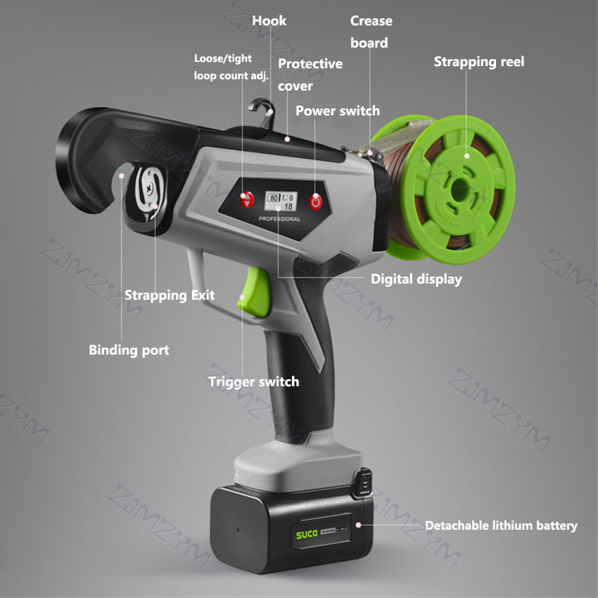 전동 가지 묶는 기계 포도나무 가지 묶는 기계 완전 자 - Power Tools Garden 리뷰 및 가격