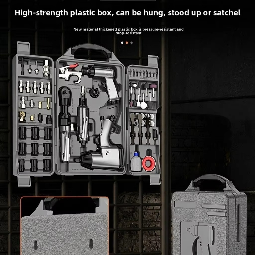 71피스 고성능 공압 공구 세트, 다기능 고출력 에어  - Power Tools Pneumatic 리뷰 및 가격